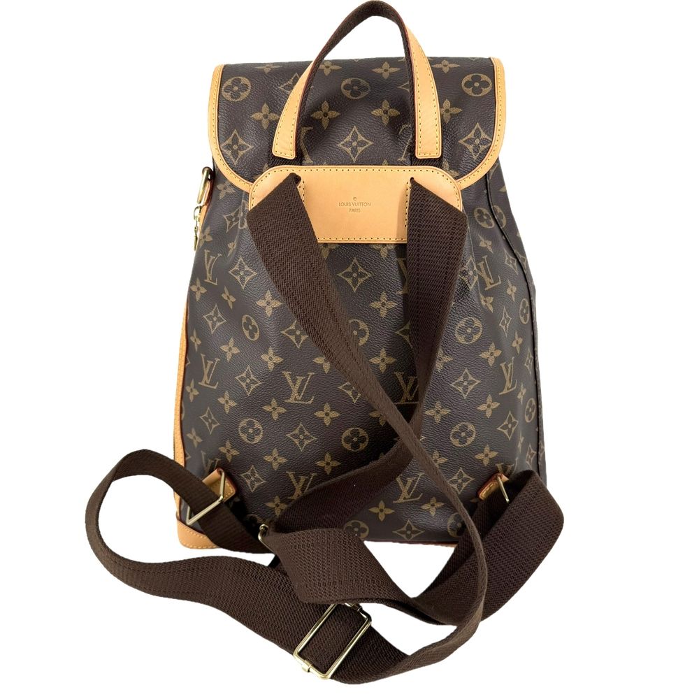 Louis Vuitton Backpack Sac a Dos Bosfall Monogram Canvas Brown Gold Vintage — view 2