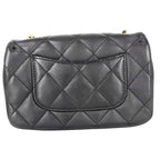 Chanel Shoulder Bag Heart Charm Mini Quilted Chain Turnlock Crossbody Mini CC — view 2