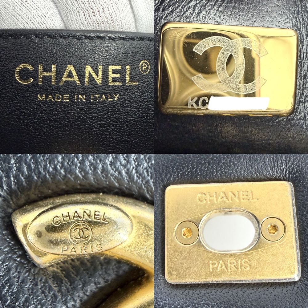 Chanel Shoulder Bag Heart Charm Mini Quilted Chain Turnlock Crossbody Mini CC — view 5
