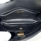 Chanel Shoulder Bag Heart Charm Mini Quilted Chain Turnlock Crossbody Mini CC — view 4