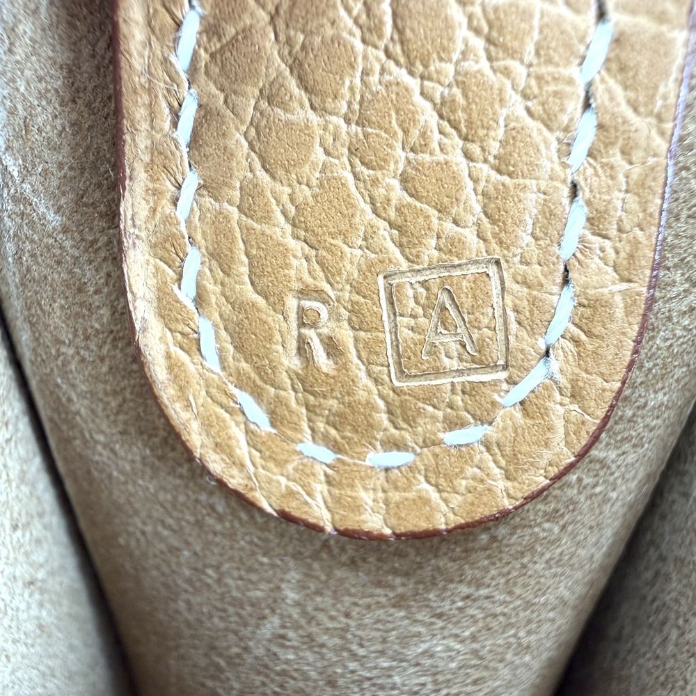 Hermes Shoulder Bag Evelyne Igm Leather Brown Gold Vintage — view 6