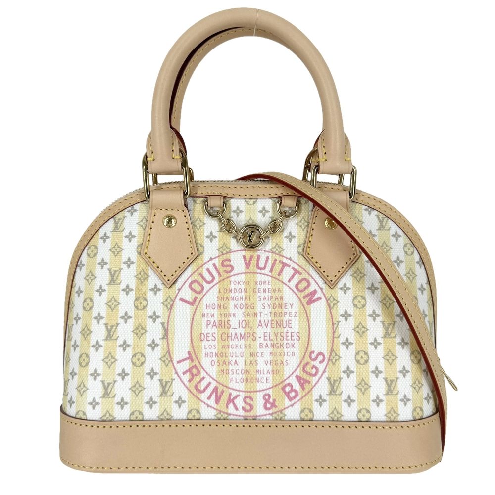 Louis Vuitton 2-Way LV Resort Alma BB Shoulder Bag Handbag Crossbody Mini