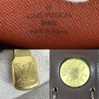 Louis Vuitton Shoulder Bag Trocadero 27 Damier Canvas Brown Gold Vintage — view 5