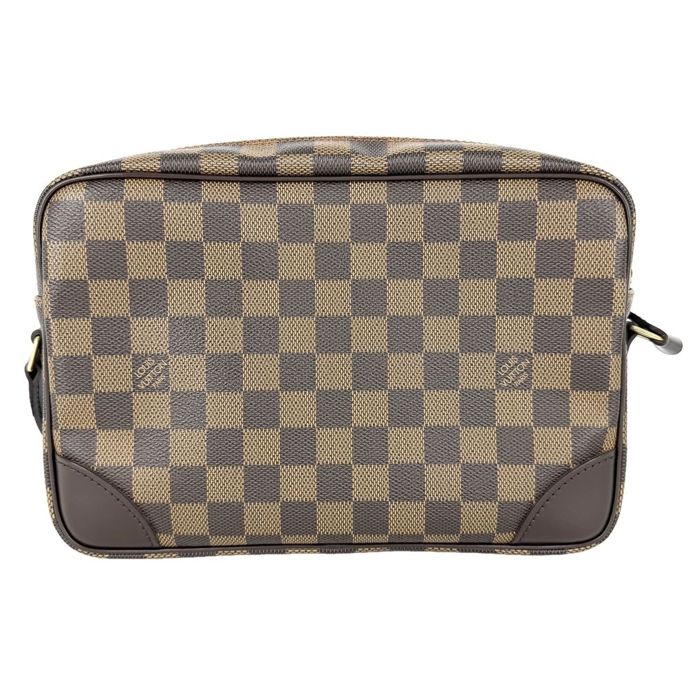 Louis Vuitton Shoulder Bag Trocadero 27 Damier Canvas Brown Gold Vintage — view 2