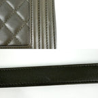 Chanel Shoulder Bag Quilted Boy 20 CC Logo Bag Crossbody Boy Lambskin Khaki — view 8