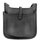 Hermes Shoulder Bag Evelyne III TPM Pochette Crossbody Shark Leather Black — view 2