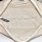 Hermes Handbag Brid-a-brac PM Pouch Toile Ash Beige White Silver Vintage — view 4