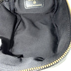 Chanel Handbag Quilted Mini Bag Pouch CC Logo Lambskin Black Gold — view 4