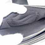 Chanel Chain Wallet Quilted CC Logo Shoulder Bag Crossbody Caviar Leather Black — view 6
