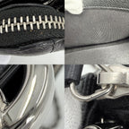 Chanel Chain Wallet Quilted CC Logo Shoulder Bag Crossbody Caviar Leather Black — view 8