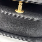Chanel Shoulder Bag Quilted Half Moon Pochette CC Logo Bag Crossbody Boy Caviar — view 8