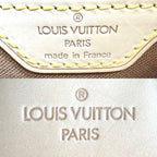 Louis Vuitton Backpack Montsouris GM Monogram Canvas Brown Gold Vintage — view 5