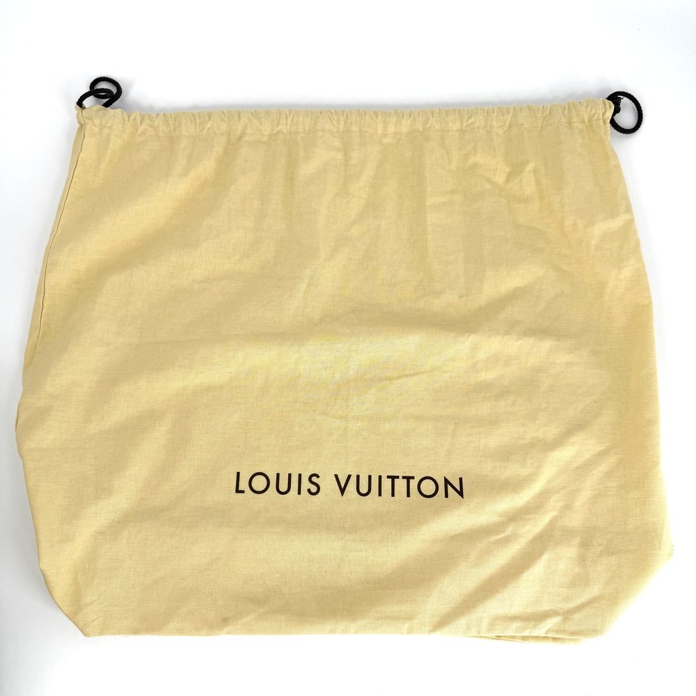 Louis Vuitton Shoulder Bag Lockme Bucket Crossbody Leather Navy Red Silver — view 8