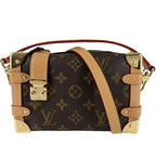 Louis Vuitton 2-Way Monogram Side Trunk PM Mini Handbag Shoulder Bag Crossbody