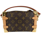 Louis Vuitton 2-Way Monogram Side Trunk PM Mini Handbag Shoulder Bag Crossbody — view 2