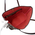 Louis Vuitton Damier Tote Bag Neverfull PM Brown — view 5