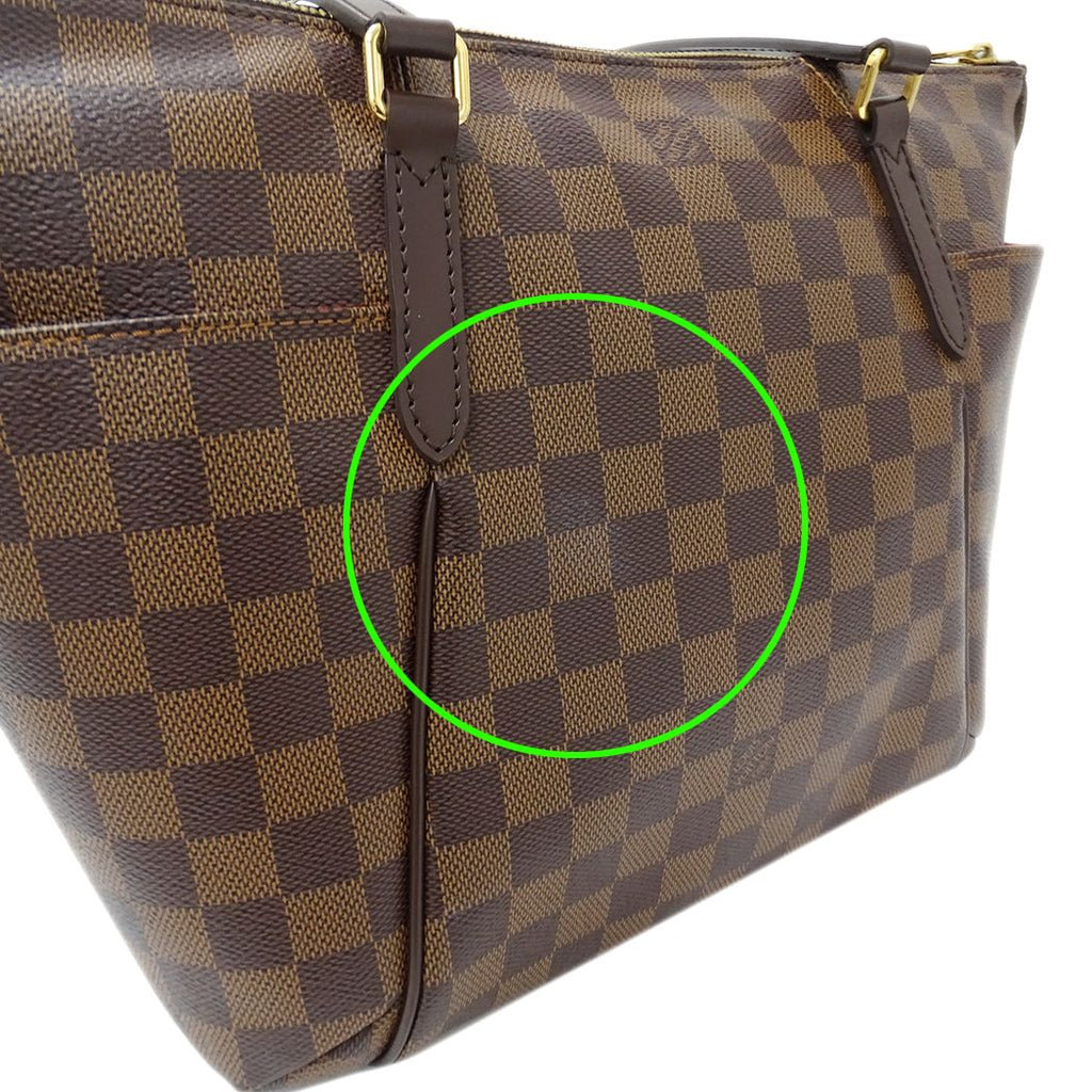 Louis Vuitton Damier Tote Bag Totally PM Brown — view 8