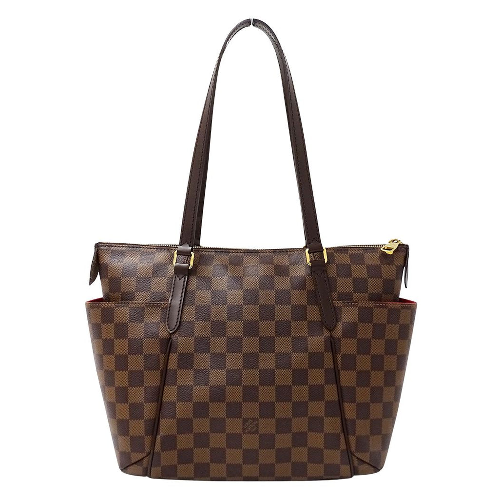 Louis Vuitton Damier Tote Bag Totally PM Brown — view 2
