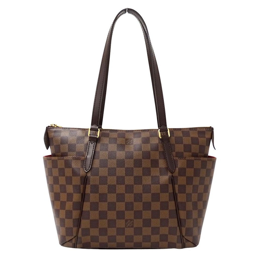 Louis Vuitton Damier Tote Bag Totally PM Brown