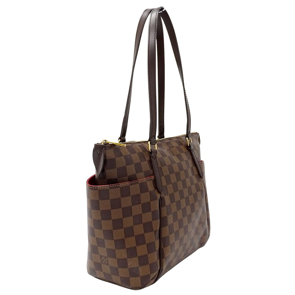 Louis Vuitton Damier Tote Bag Totally PM Brown — view 4