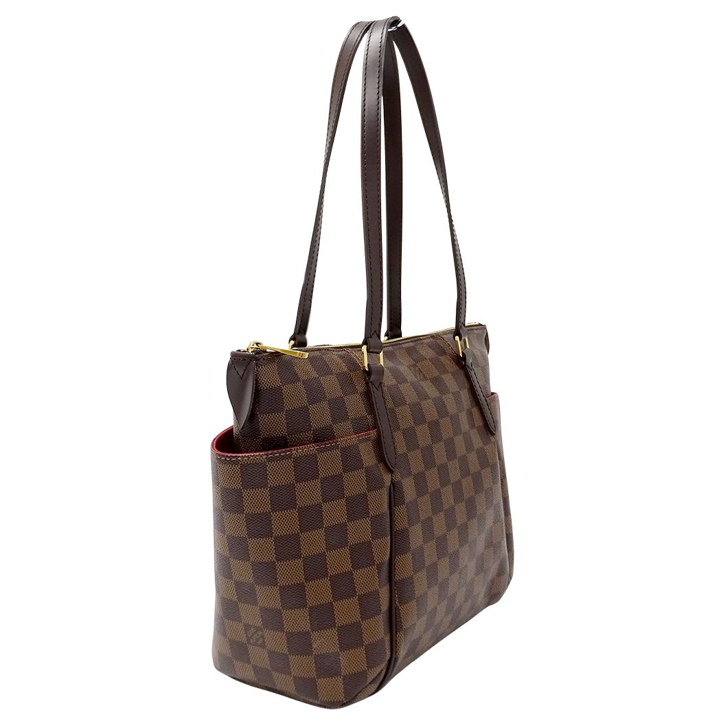 Louis Vuitton Damier Tote Bag Totally PM Brown — view 4