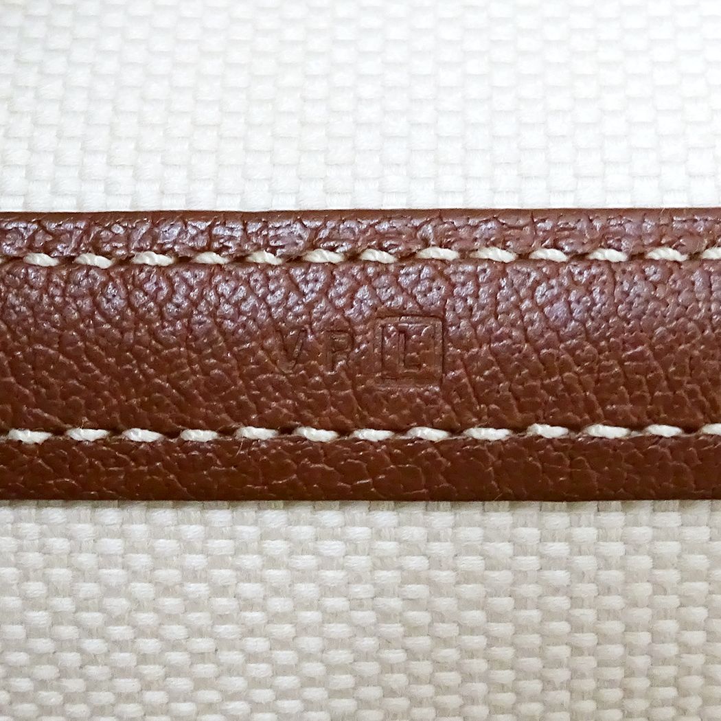 Hermes Tote Handbag Garden Party PM Twal Mosaic Brown Silver — view 7