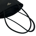 Prada Tessuto Nylon Tote Shoulder Bag Handbag Black — view 4