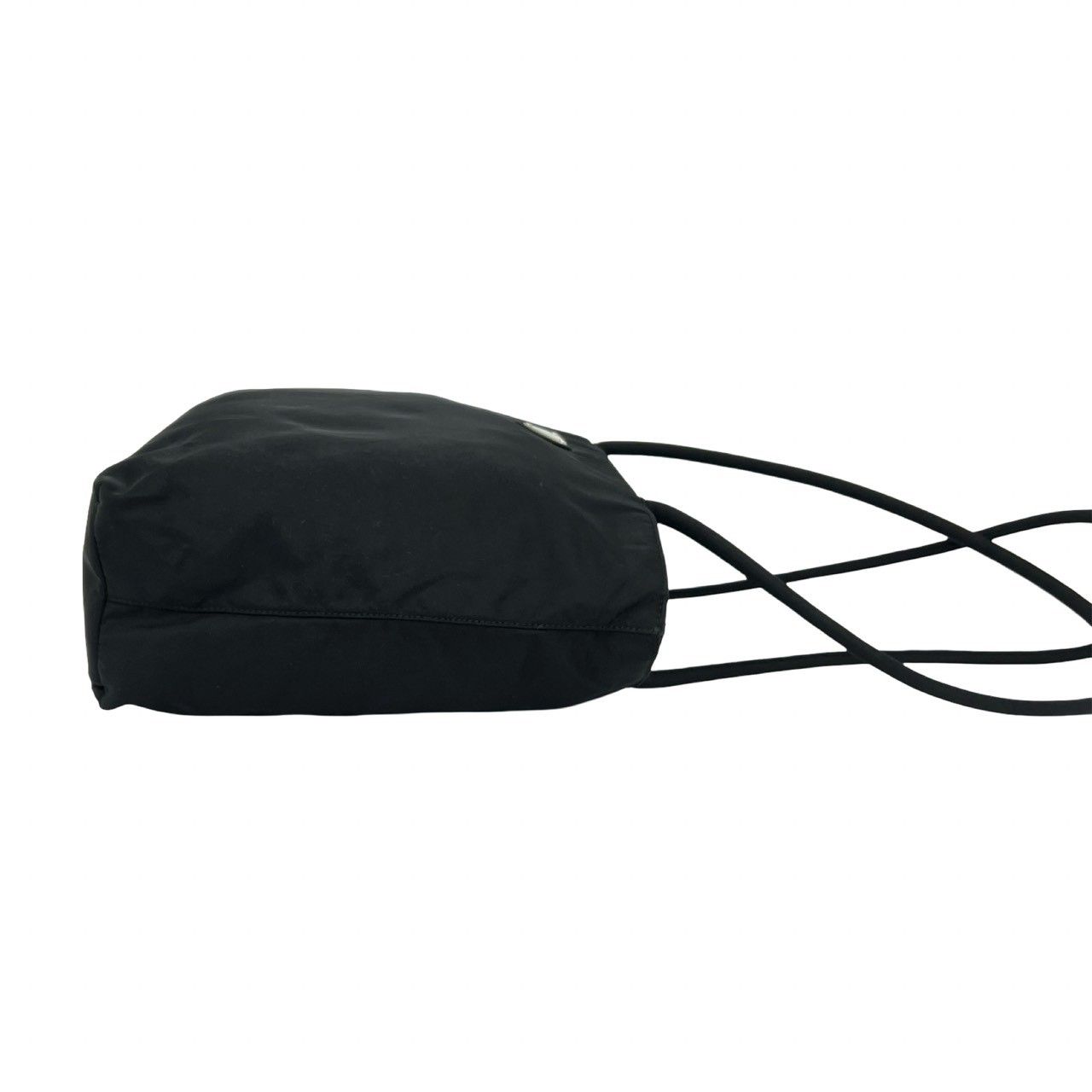 Prada Tessuto Nylon Tote Shoulder Bag Handbag Black — view 6