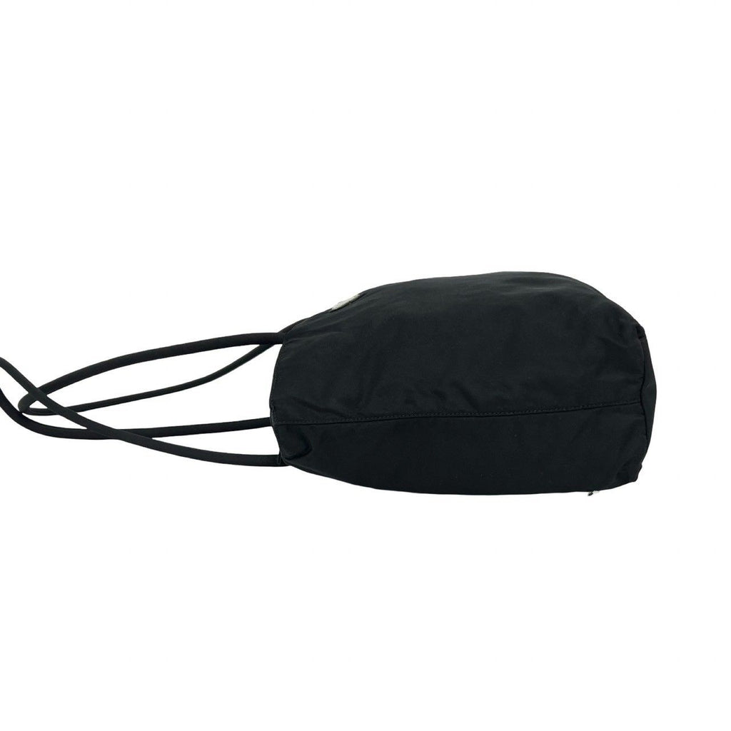 Prada Tessuto Nylon Tote Shoulder Bag Handbag Black — view 5