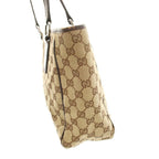 Gucci GG Canvas Tote Bag Beige Brown YM — view 3
