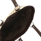 Gucci GG Canvas Tote Bag Beige Brown YM — view 5