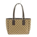 Gucci GG Canvas Tote Bag Beige Brown YM — view 2