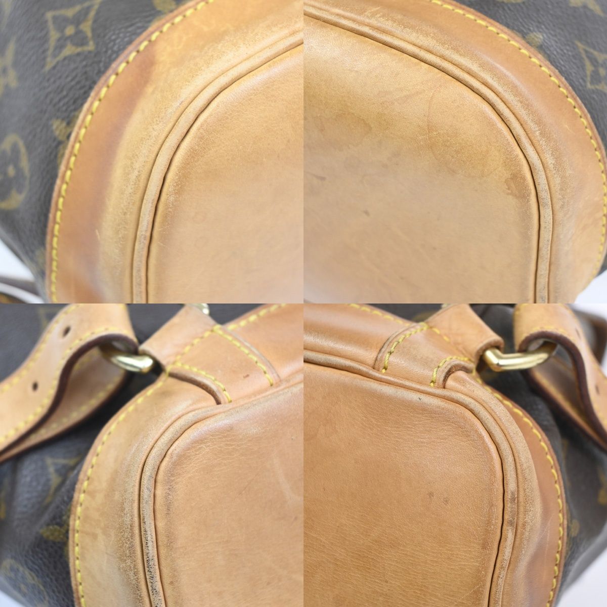 Louis Vuitton Montsouris MM Backpack Monogram Leather — view 7
