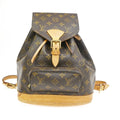 Louis Vuitton Montsouris MM Backpack Monogram Leather