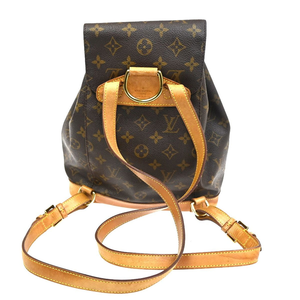 Louis Vuitton Montsouris MM Backpack Monogram Leather — view 3