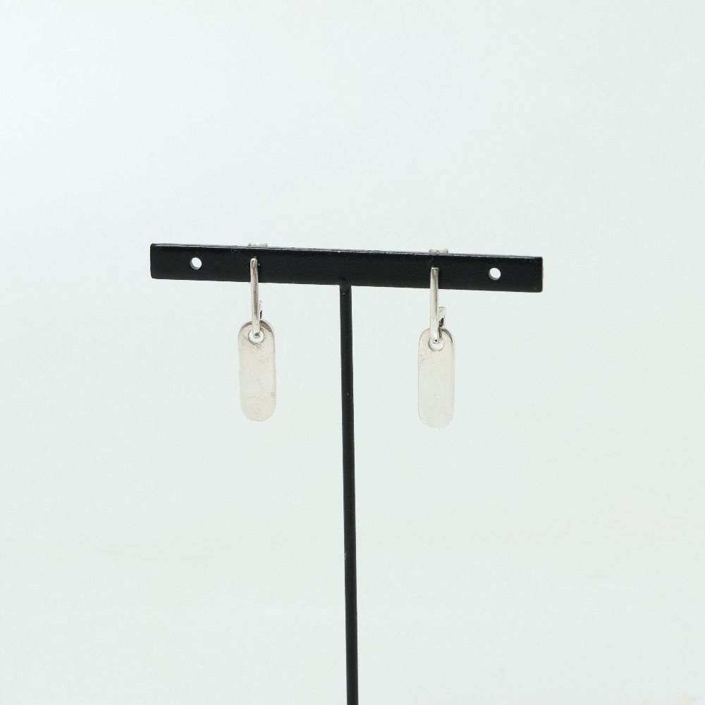Gucci Vintage Earrings 925 Sterling Silver Plate — view 2