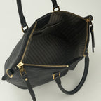 Louis Vuitton Mazarine MM Monogram Empreinte Tote Bag Black Gold — view 8