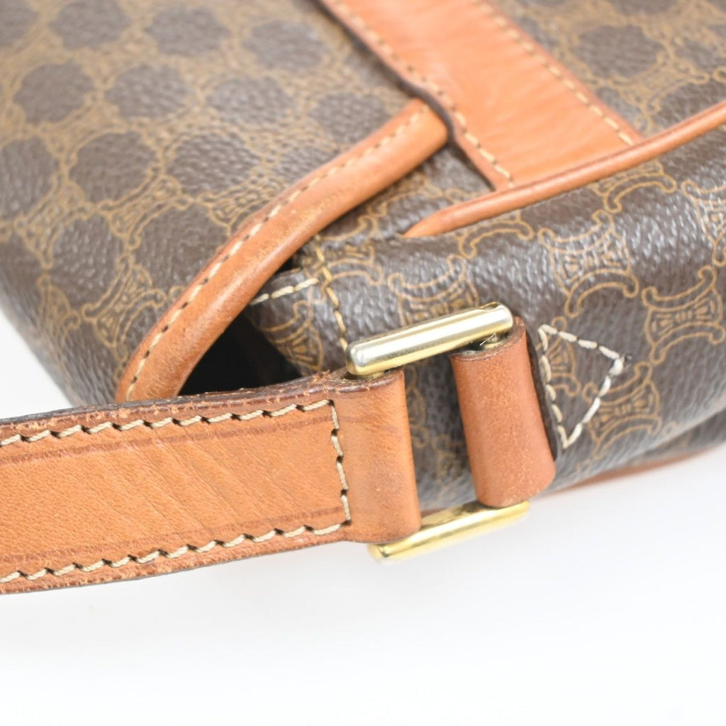 Celine Macadam Shoulder Bag Leather — view 8