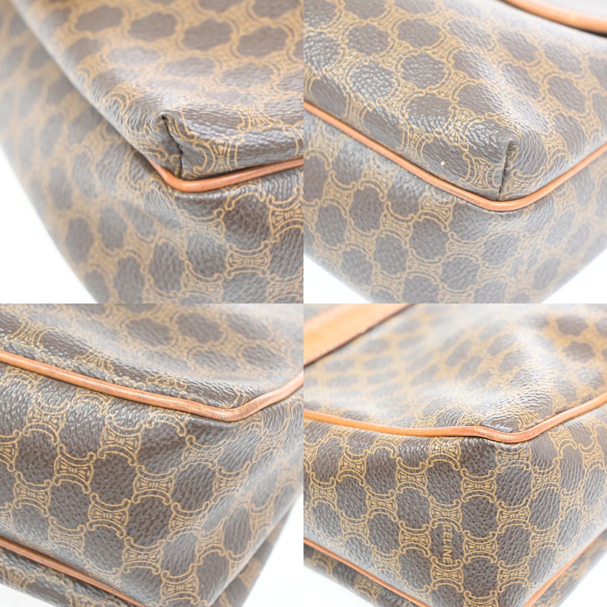 Celine Macadam Shoulder Bag Leather — view 7