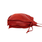 Loewe Vintage Anagram Leather Drawstring Shoulder Bag Cross — view 6