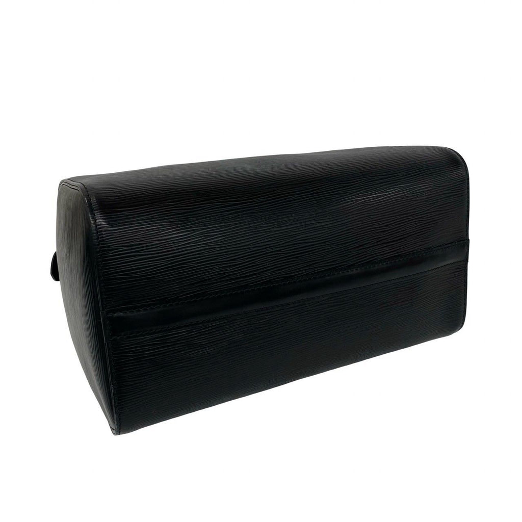 Louis Vuitton Vintage Speedy 30 Epi Leather Handle Boston Bag Noir — view 7