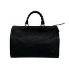 Louis Vuitton Vintage Speedy 30 Epi Leather Handle Boston Bag Noir — view 3