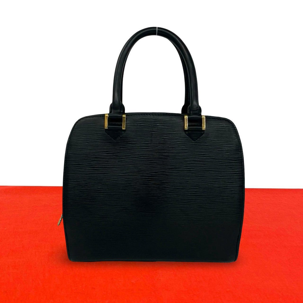 Louis Vuitton Vintage Pont Neuf Epi Leather Handle Mini Tote Bag Noir Black