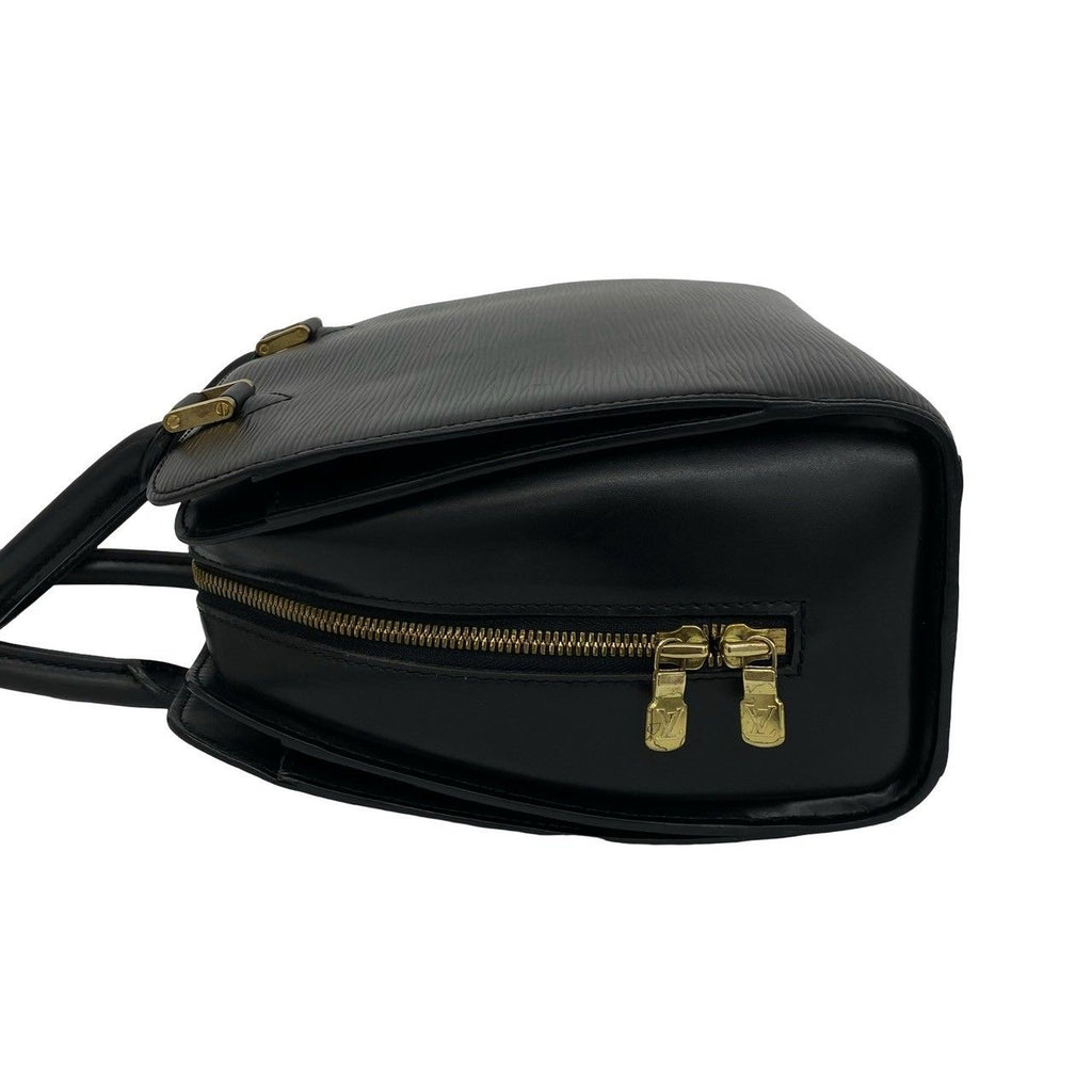 Louis Vuitton Vintage Pont Neuf Epi Leather Handle Mini Tote Bag Noir Black — view 5