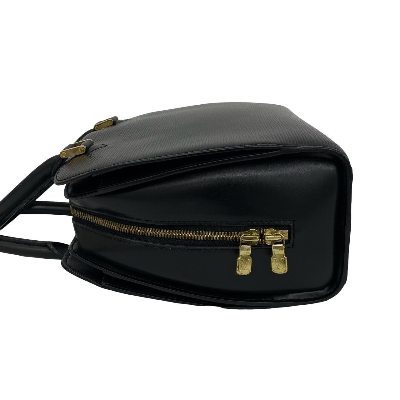Louis Vuitton Vintage Pont Neuf Epi Leather Handle Mini Tote Bag Noir Black — view 5