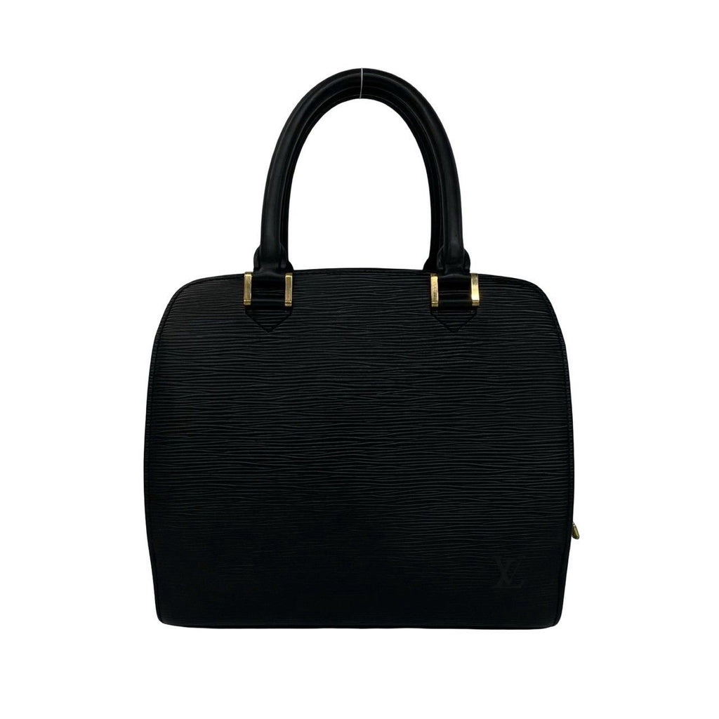 Louis Vuitton Vintage Pont Neuf Epi Leather Handle Mini Tote Bag Noir Black — view 3