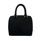 Louis Vuitton Vintage Pont Neuf Epi Leather Handle Mini Tote Bag Noir Black — view 3