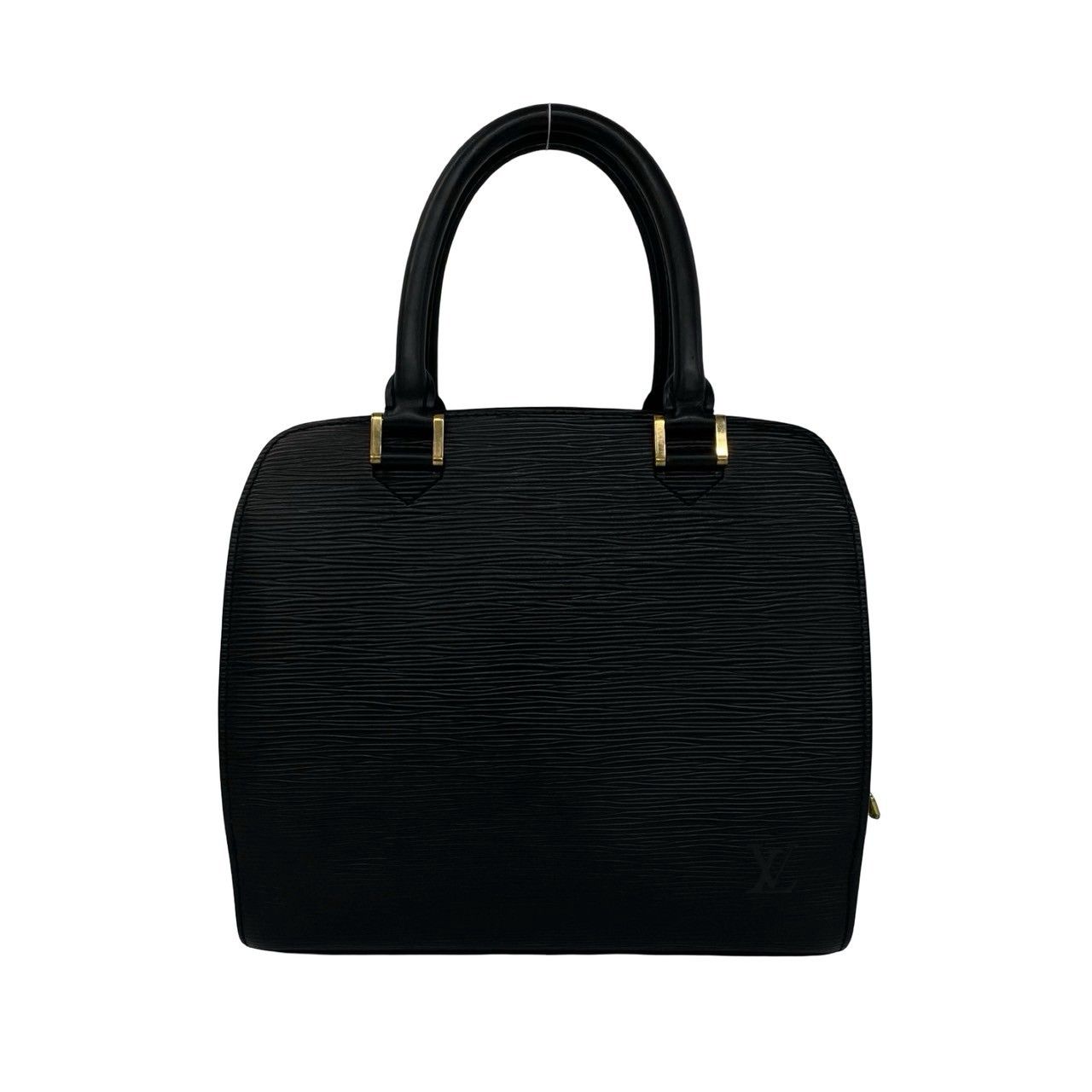 Louis Vuitton Vintage Pont Neuf Epi Leather Handle Mini Tote Bag Noir Black — view 3