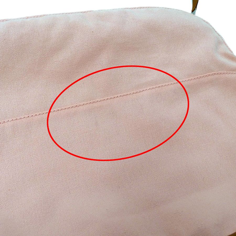 Hermes Pouch Bolide 31 Canvas Rose Pale Pink Kiki — view 7