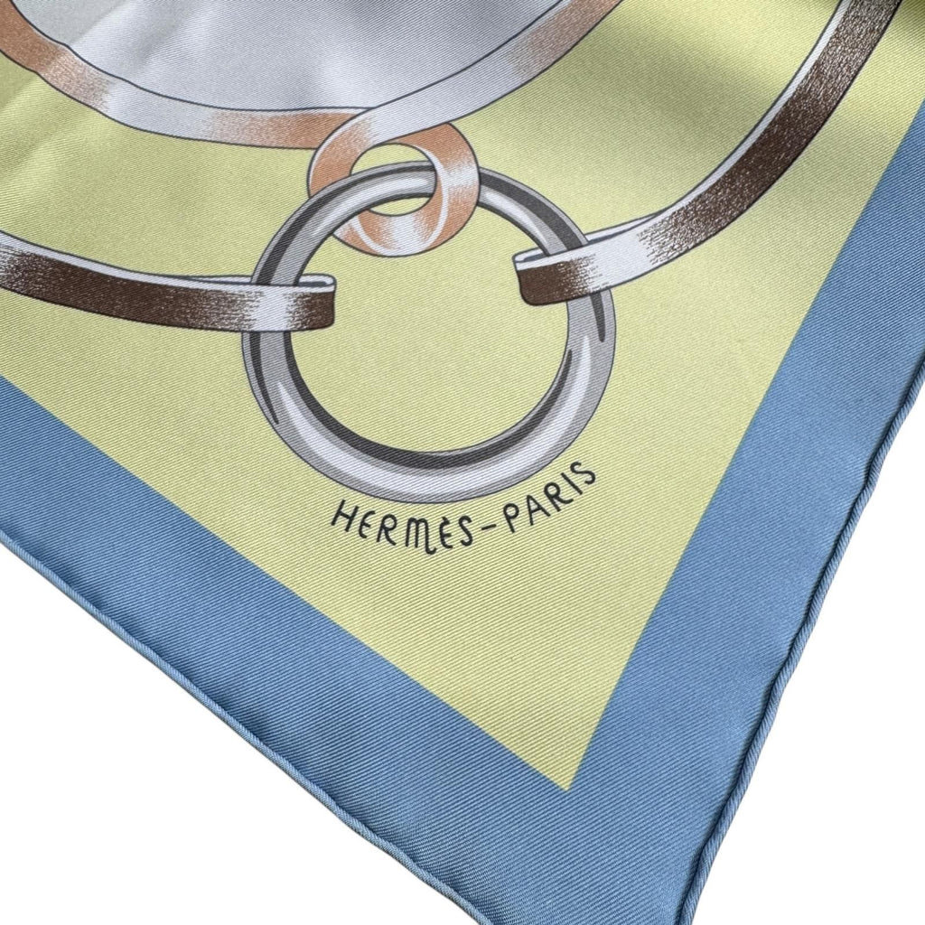 Hermes Scarf Carre 90 Figure Artistique Silk — view 3